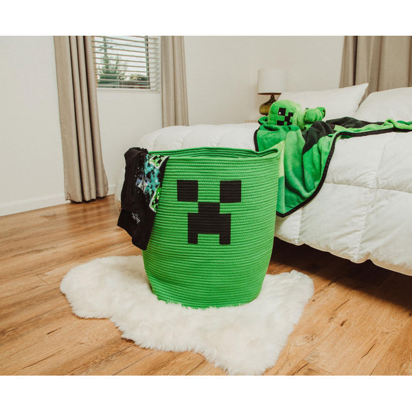 Minecraft pillow and discount blanket